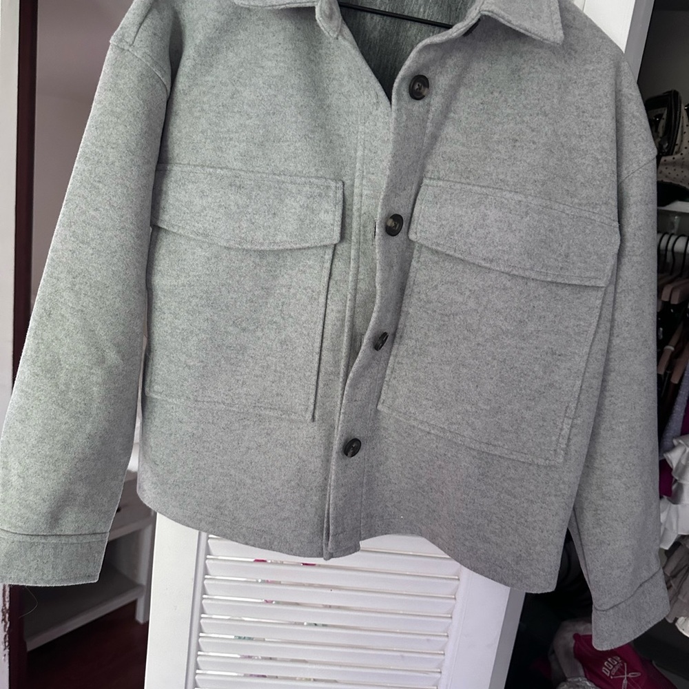 beachlunchlounge Heather Gray Jacket